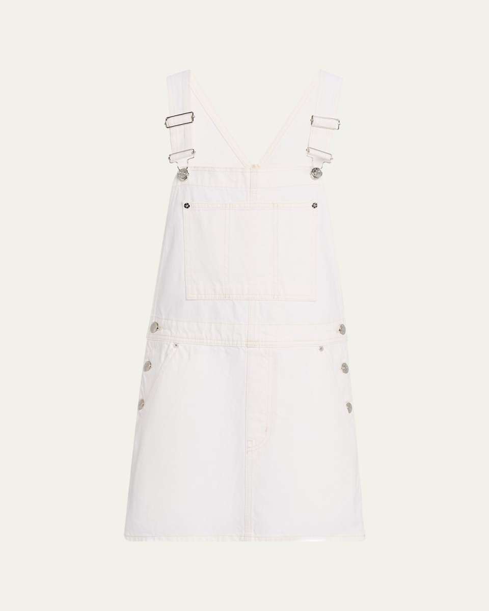 The Skirtall Denim Mini Dress